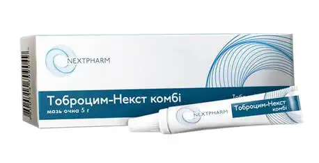 Тоброцим-Некст комбі мазь очна 5 г 1 туба