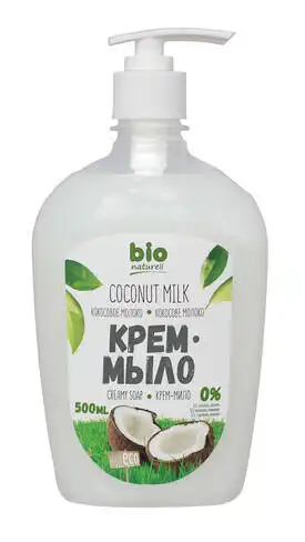 Bio Naturell Крем- мило рідке Кокосове молоко 500 мл 1 флакон