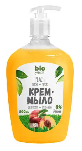 Bio Naturell Крем- мило рідке Персик 500 мл 1 флакон