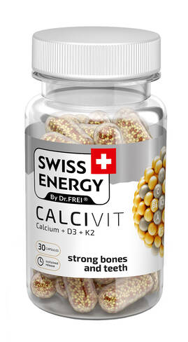 Swiss Energy Вітаміни Кальцивіт капсули 30 шт loading=
