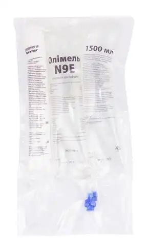 Олімель N9E емульсія для інфузій 1 500 мл 4 пакети
