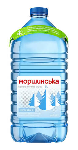 Моршинська Вода мінерально-столова негазована 6 л 1 пляшка