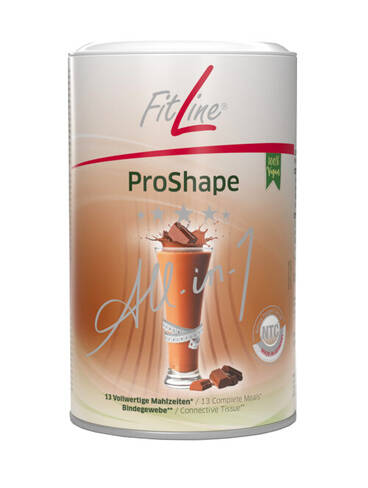FitLine ProShape All-in-1 Шоколадний мус Коктель для корекції ваги порошок 420 г 1 банка loading=