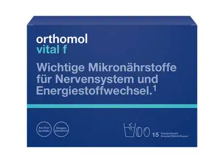 Orthomol Vital F комплекс для жінок гранули 15 днів 1 комплект