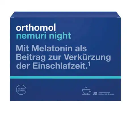 Orthomol Nemuri nigth new для здорового сну 30 днів 1 комплект