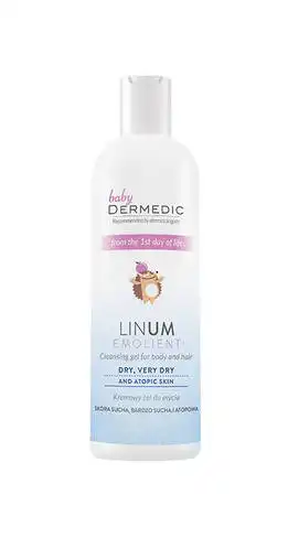 Dermedic Baby Linum Emolient Дитячий легкий бальзам для тіла 62245 205 мл 1 флакон