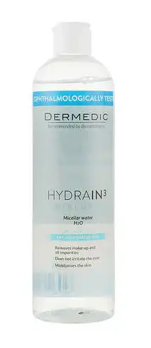 Dermedic Hydrain3 Гіалуро вода міцелярна 62296 200 мл 1 флакон