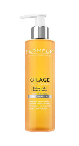 Dermedic Oilage Гель-масло для очищення обличчя та шиї 62237 200 мл 1 флакон