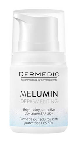 Dermedic Melumin Денний крем для обличчя відбілюючий SPF50+ 62233 55 мл 1 флакон loading=