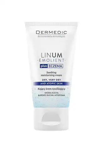 Dermedic Linum Emolient Крем для обличчя зволожувальний заспокійливий 62243 50 мл 1 туба