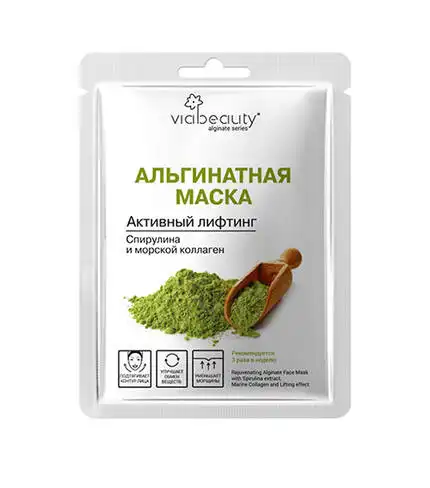 Via Beauty Маска для обличчя альгінатна омолоджуюча 1 шт