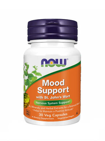 NOW Вітаміни Mood Support підтримка нервової системи капсули 30 шт