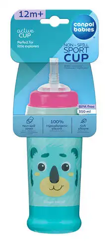 Canpol Babies Поїльник із силіконовою насадкою 56/510 350 мл