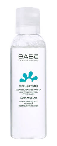Babe Laboratorios Facial Міцелярна вода з пребіотиком для будь-якого типу шкіри, навіть дуже чутливої 100 мл 1 флакон