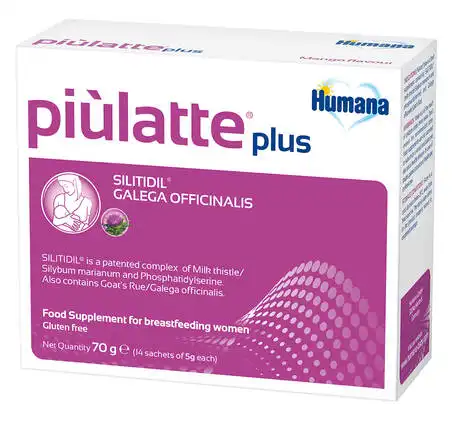 Humana Piulatte Plus для покращення лактації 14 саше