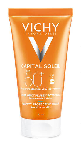 Vichy Capital Soleil Крем сонцезахисний для нормальної та сухої шкіри SPF50 50 мл 1 туба