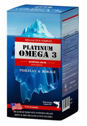 Омега 3 Платинум капсули 60 шт