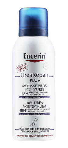Eucerin Urea Repair Plus Пінка для догляду за сухою та дуже сухою шкірою ніг 150 мл 1 флакон loading=