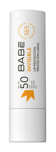 Babe Laboratorios Sun Protection Сонцезахисний невидимий бальзам-стік для губ SPF 50 4 г 1 шт