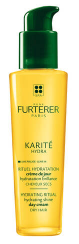 Rene Furterer Karite Hydra Крем-сяяння зволожуючий для сухого волосся без змивання 100 мл 1 флакон