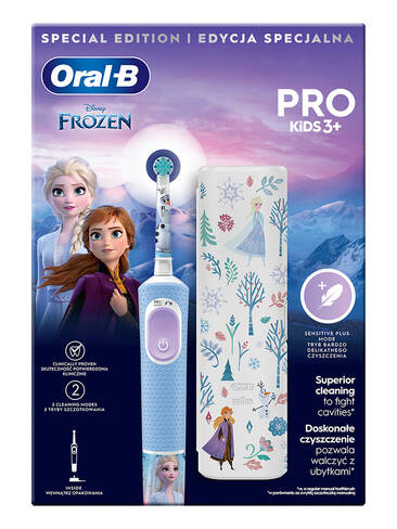 Oral-B Зубна щітка електрична Frozen +дорожній чохол 1 шт