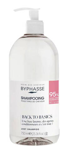 Byphasse Шампунь для всіх типів волосся помпа 750 мл 1 флакон