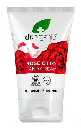 Dr.Organic Крем для рук та нігтів з олією троянди Отто 125 мл 1 туба