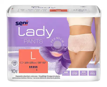 Seni Lady Pants Труси-підгузки жіночі розмір L 10 шт