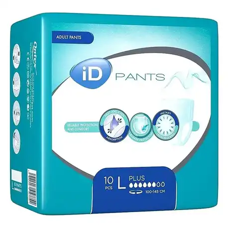 iD Diapers-Pants Plus Підгузки-трусики для дорослих розмір L 10 шт