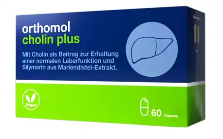 Orthomol Cholin Plus Підтримка нормальної функції печінки 60 шт