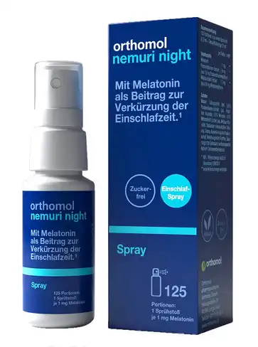 Orthomol Nemuri night Спрей для здорового сну спрей для ротової порожнини 25 мл 1 флакон