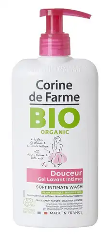Corine de Farme Гель для інтимної гігієни Ніжна квітка мигдалю, без сульфатів 250 мл 1 флакон