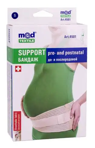 MedTextile 4501 Бандаж до та післяродовий люкс розмір S 1 шт