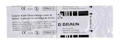 B.Braun Лезо для скальпеля карбонове 12 1 шт