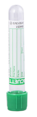 Vacuette Пробірка з натрію гепарином 4 мл 454051 31 х 75 мм 1 шт