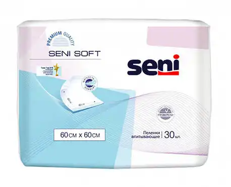 Seni Soft Пелюшки 60х60 см 30 шт