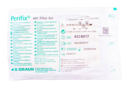 B.Braun Perifix 401 Набір з фільтром для епідуральної анестезії 1 шт