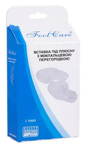 Foot Care GBC-120 Вставка під плесну з міжпальцевою перегородкою 1 пара