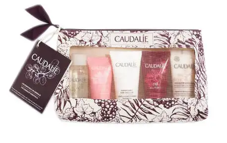 Caudalie Шампунь 30 мл + крем-сорбет 15 мл + гель для душу 30 мл + вода демакіяж 30 мл + крем для тіла 30 мл 1 набір
