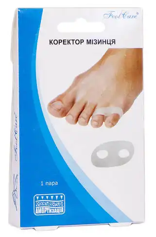 Foot Care GB-04 Коректор мізинця розмір L (39-46) 1 пара