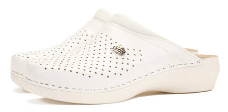 Leon PU 100 Медичне взуття жіноче білого кольору 37 розмір 1 пара