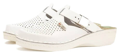 Leon V260 Медичне взуття жіноче білого кольору 38 розмір 1 пара loading=
