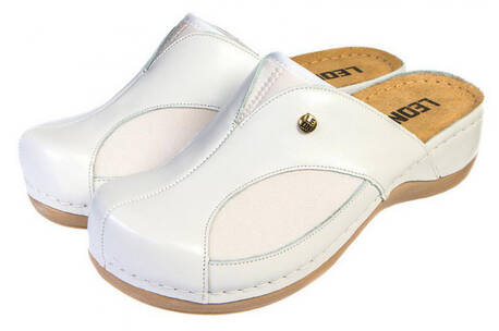 Leon 912 Медичне взуття жіноче білого кольору 37 розмір 1 пара