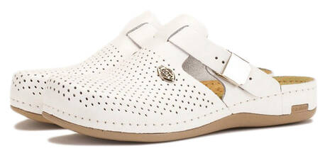 Leon 950 Медичне взуття жіноче білого кольору 40 розмір 1 пара
