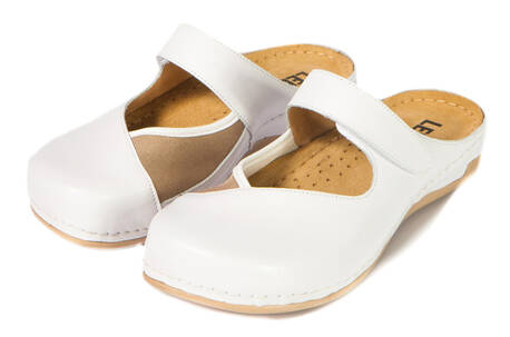 Leon 953 Медичне взуття жіноче білого кольору 39 розмір 1 пара loading=