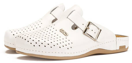 Leon 700M Медичне взуття чоловіче білого кольору 41 розмір 1 пара