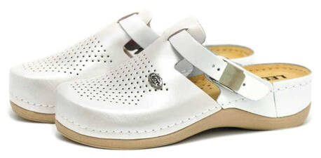 Leon 900 Медичне взуття жіноче білого кольору 40 розмір 1 пара