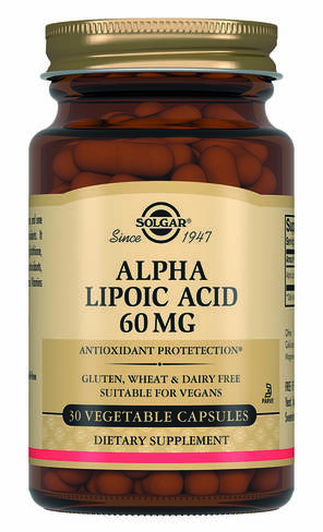 Solgar Альфа-ліпоєва кислота капсули 60 мг 30 шт