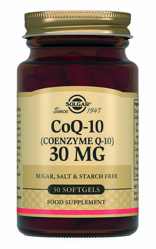 Solgar Коензим Q-10 капсули 30 мг 30 шт
