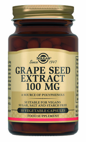 Solgar Екстракт виноградних кісточок капсули 100 мг 30 шт